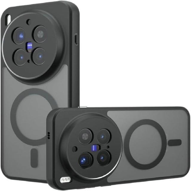 【ACE CASE】vivo X300 Ultra 逸雅 磁吸磨砂膚感半透明PC背蓋+TPU軟邊框手機殼保護殼保護套