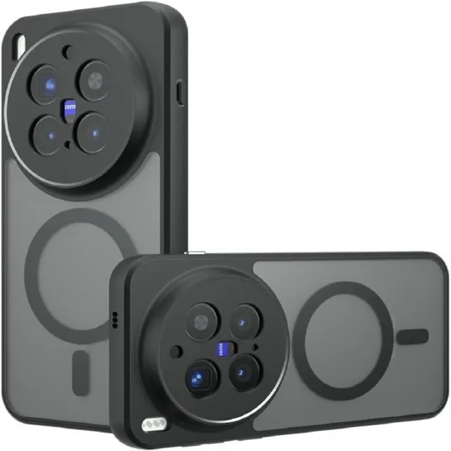 【ACE CASE】vivo X300 Ultra 逸雅 磁吸磨砂膚感半透明PC背蓋+TPU軟邊框手機殼保護殼保護套