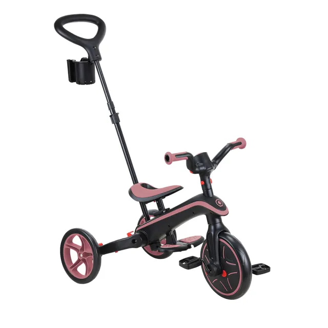 【GLOBBER 哥輪步】官方直營 法國 4合1 Trike多功能3輪推車折疊版(滑步車、3輪腳踏車、嬰兒推車)
