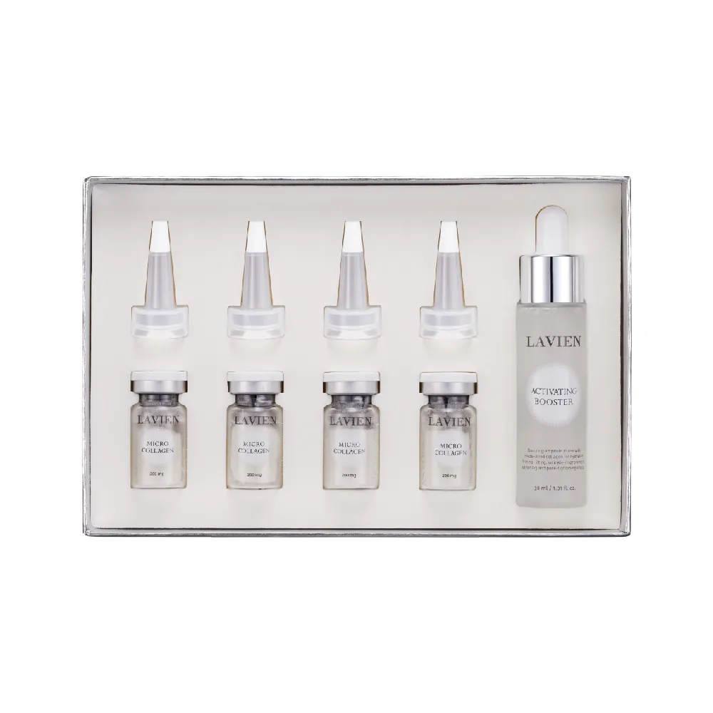 【LAVIEN 樂薇昂】微米膠原蛋白100%安瓶_一盒4入(100%單一膠原/172DA極小分子/緊緻毛孔)