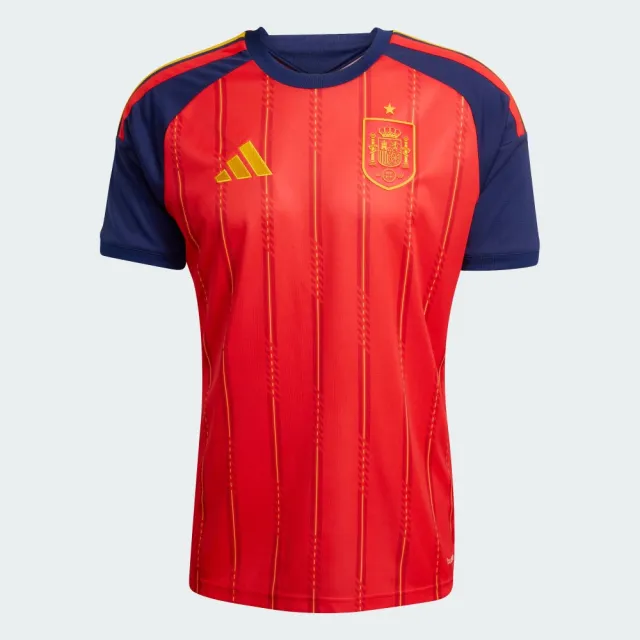 【adidas 愛迪達】世界盃 西班牙 主場球迷版球衣  吸濕排汗 男 JN4390