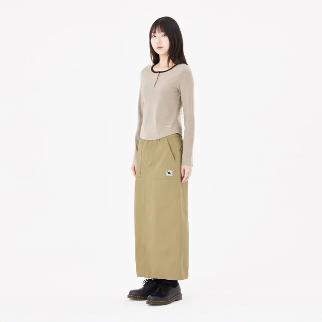 【Mark Gonzales】女裝 棉長裙 - 米色