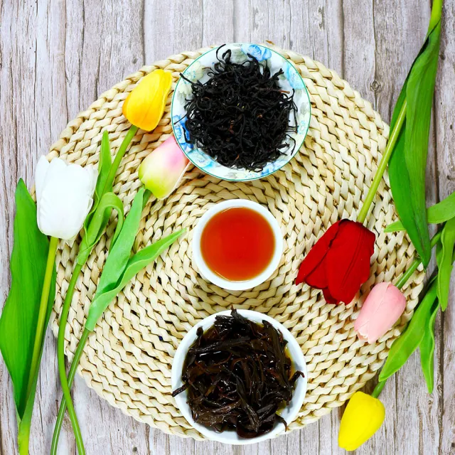 【鑫龍源】有機烏龍蜜香紅茶禮盒組(20gx2罐/全發酵/茶葉禮盒/有機紅茶/附提繩/中秋送禮推薦)