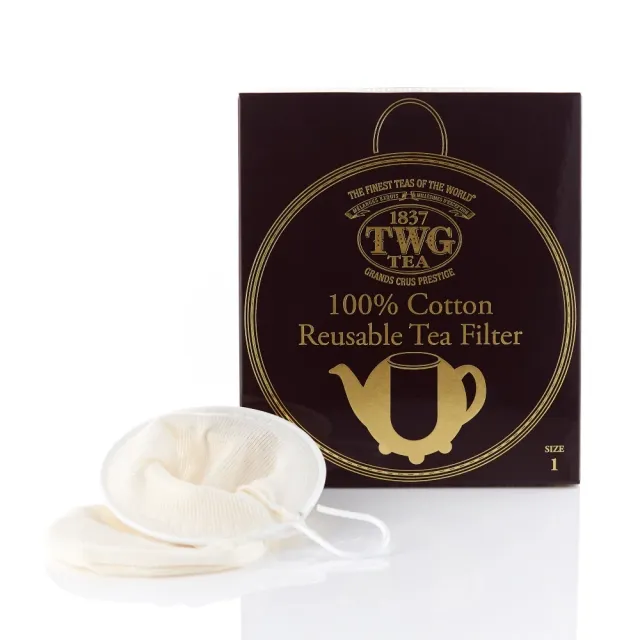 【TWG Tea】頂級訂製茗茶禮物組(多種口味任選100g；120g；130g/罐+濾茶網+茶糖棒)