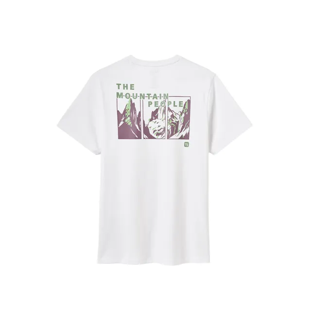 【RAB】Stance Pitch Tee  戶外休閒有機棉T恤 男款 白色 #QCC34