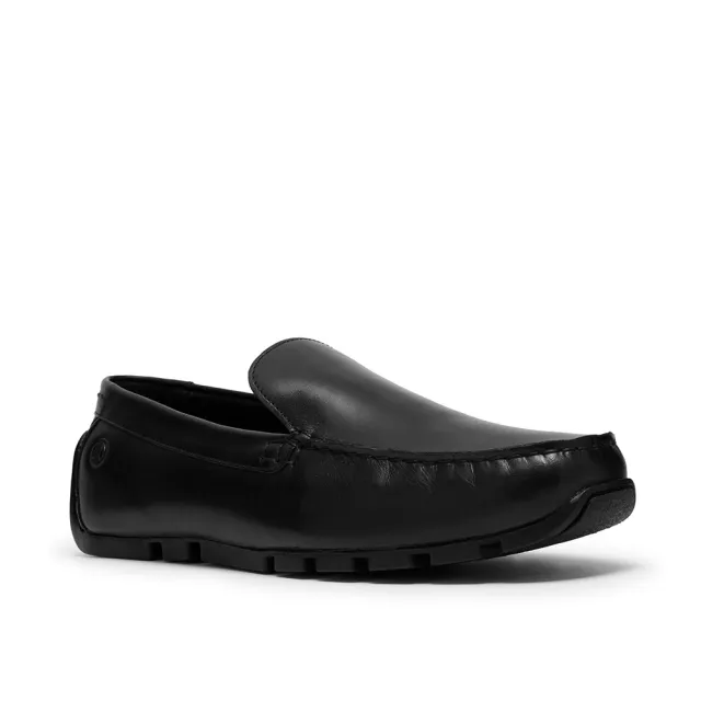 【Clarks】男鞋 Corsley Plain真皮舒適樂福鞋 開車鞋 懶人鞋(CLM86444C)