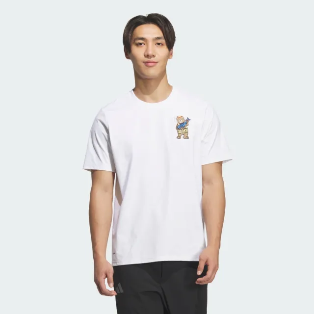 【adidas 愛迪達】短袖上衣 男 亞規 X CC EMB GFX T 白 KE3710