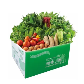 【機善小農_蔬菜箱 每週出箱】花蓮縣_家庭號12件(有機友善/產地鮮採直送/支持家鄉好農產)