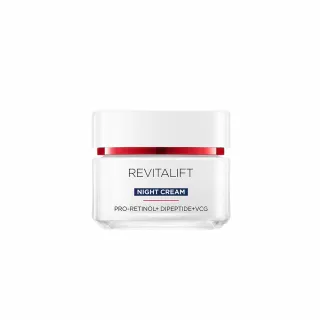 【LOREAL Paris 巴黎萊雅】活力緊緻專研抗皺修護乳霜/晚霜_50ml(A醇PRO小臉霜)