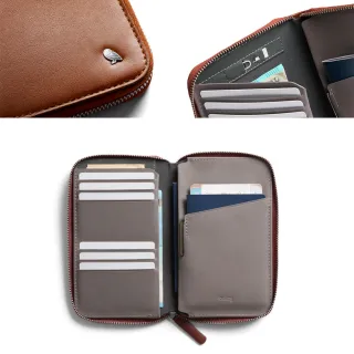【Bellroy】Travel Folio RFID 旅行 皮革 拉鍊事務夾(WTFB)