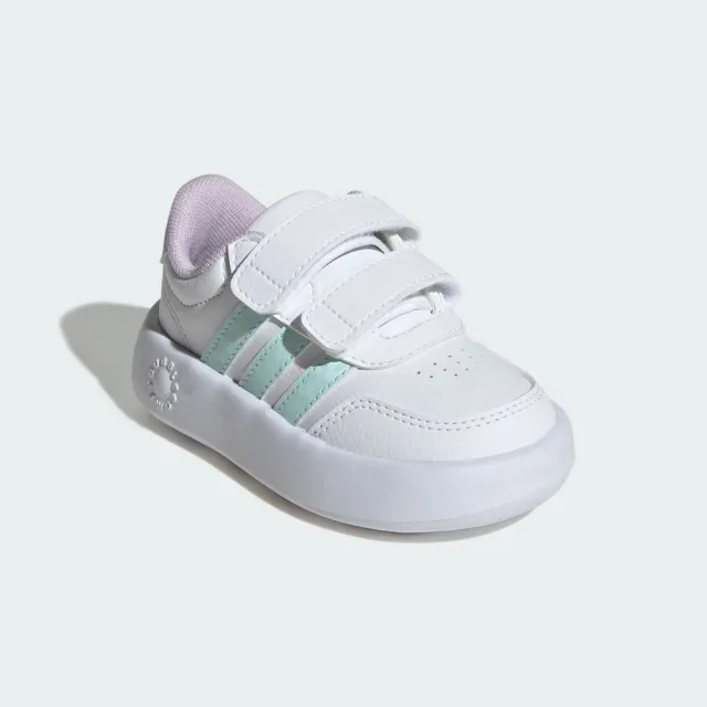 【adidas 愛迪達】BREAKNET 3.0 運動鞋 嬰幼童鞋 JS3677
