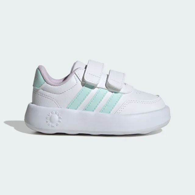 【adidas 愛迪達】BREAKNET 3.0 運動鞋 嬰幼童鞋 JS3677