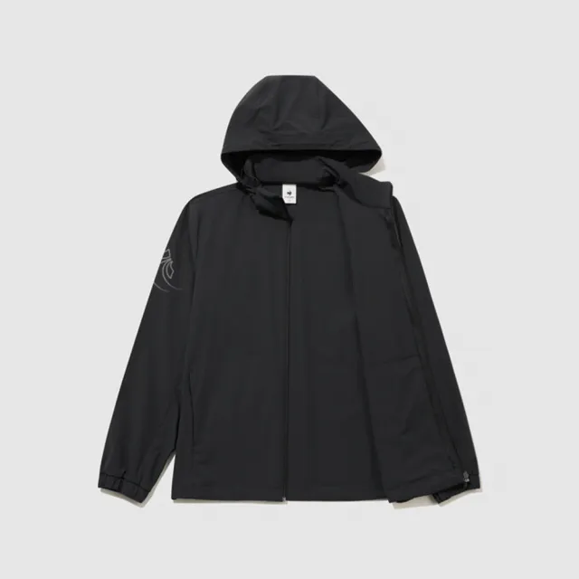 【LE COQ SPORTIF 公雞】防風外套 男款 黑色 LKX61663