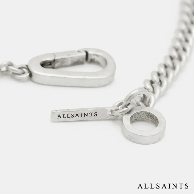 【ALLSAINTS】LAYDEN 純銀造型手鍊 M105XB