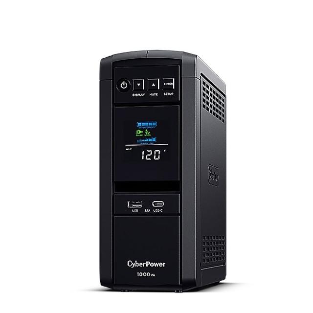 【CyberPower】CP1000PFCLCDA 1KVA 在線互動式 直立式 正弦波 UPS 不斷電系統