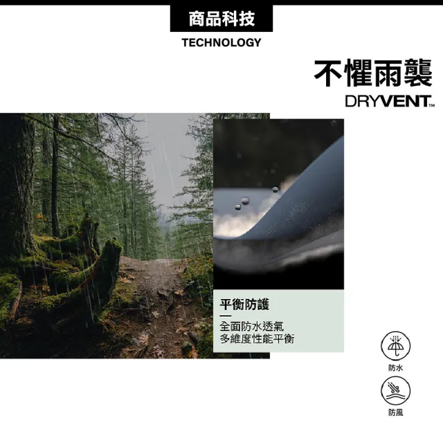 【The North Face】女 DV單件式防水化纖外套《黑》8HRN/防水外套/化纖保暖/登山