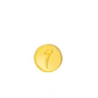 【Just Gold 鎮金店】鎮金 g 豆幣 黃金金豆1g(網路限定)