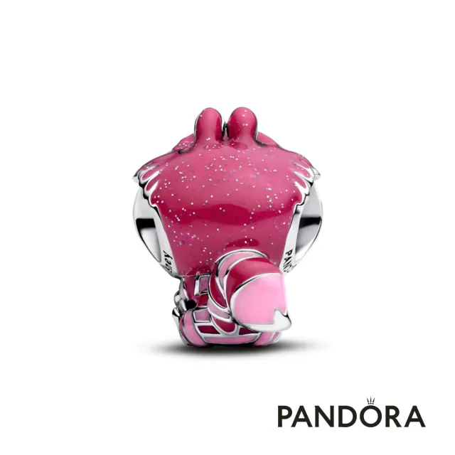 【Pandora 潘多拉】迪士尼《愛麗絲夢遊仙境》柴郡貓造型串飾-飾品/情人節禮物/生日禮/純銀