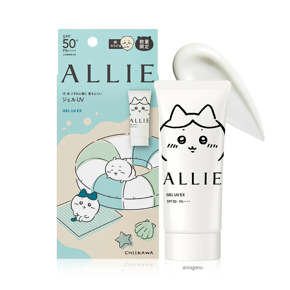 【Kanebo 佳麗寶】ALLIE 持采UV高效防曬水凝乳EXP 90g (2026吉伊卡哇限定包裝)