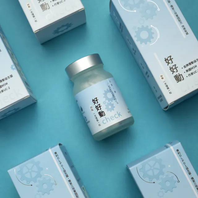【Daily Check 日食一善】好好動-OLP01運動益生菌(3入組共90顆 趙少康推薦-MSM.蛋殼膜.玻尿酸.黑酵母)