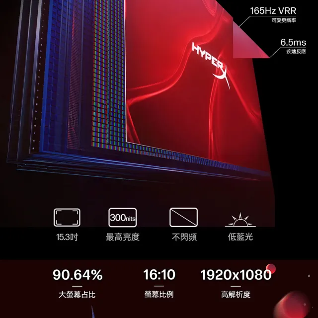 【HP 惠普】15.3吋 i7-14650HX RTX5060-8G 電競筆電(HyperX OMEN 15-ga0008TX/16G/1TB SSD/Win11/究極黑)