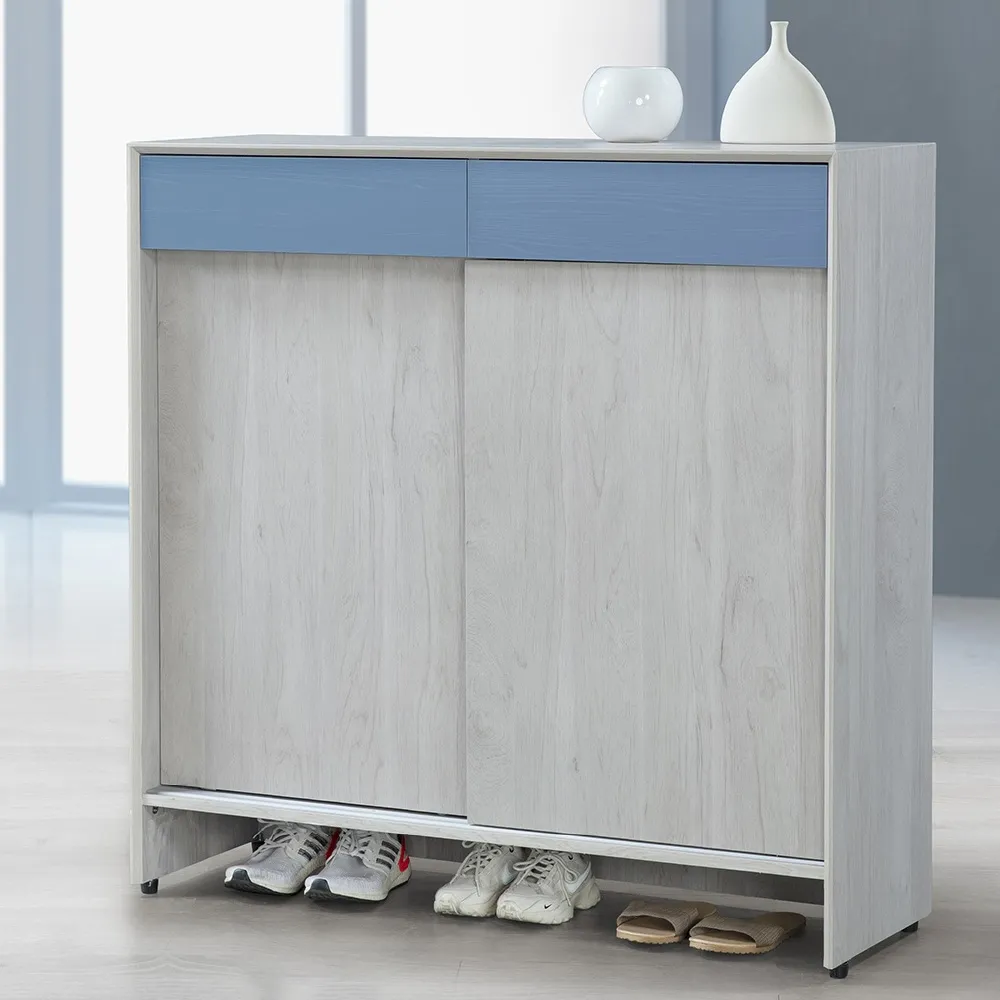 【ASSARI】4尺英格嵐推門鞋櫃(寬120x深40x高121cm)