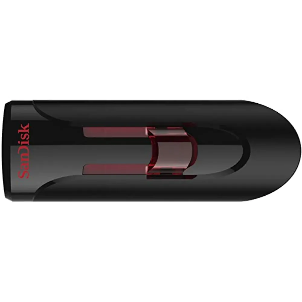 【SanDisk 晟碟】全新升級版 128GB USB3.0  亮紅 高速隨身碟 滑動伸縮接埠(原廠5年有限保固)