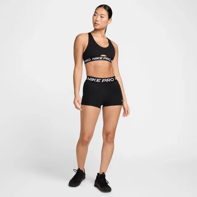 【NIKE 耐吉】短褲 女 AS W NP 365 SHORT 3IN 運動 休閒 緊身 中腰 Dri-FIT 黑 (CZ9860010)