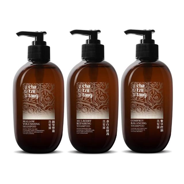 【茶籽堂】草本植萃養護洗髮露500mL｜三款調理任選(錦葵豐盈/桑白皮修護/紫草控油)