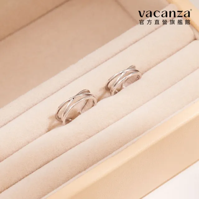 【vacanza】迷環線 925純銀飾品 純銀戒指(抗過敏 情人節禮物 生日禮物)
