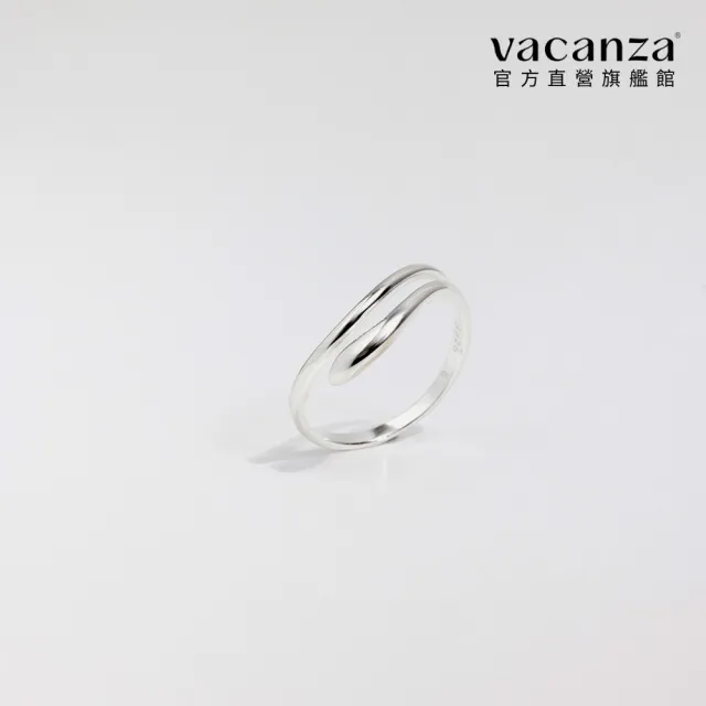 【vacanza】波浪螺旋 925純銀飾品 純銀戒指(抗過敏 情人節禮物 生日禮物 絕版品)