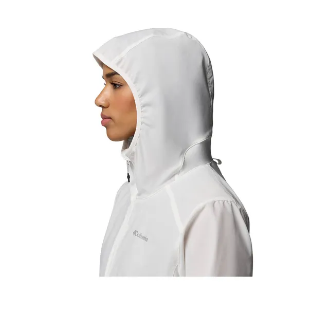 【Columbia 哥倫比亞】女款-防潑水外套-Trailborne™ Jacket-海鹽白(UWR09350ES/KS)