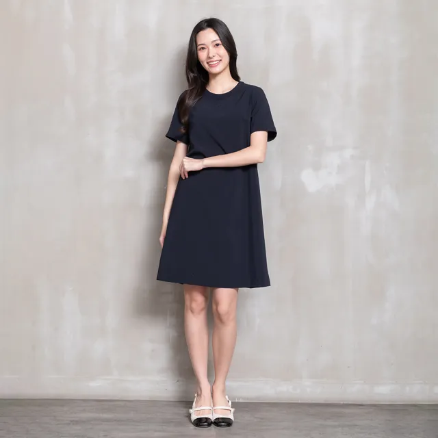【perng yuh 芃諭名品】極簡純粹 直筒 厚雪紡 洋裝(2026 SS Collection|5A春夏新品上市)