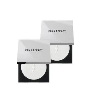 【PONY EFFECT】無重力裸肌蜜粉餅(共2入組)