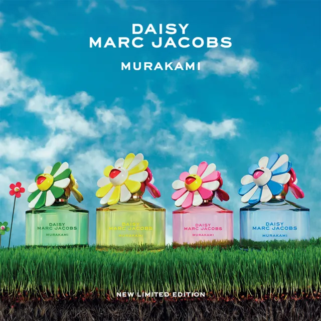 【MARC JACOBS】Marc Jacobs X 村上隆聯名 粉之柔夢女性淡香精限量版50ml(專櫃公司貨)