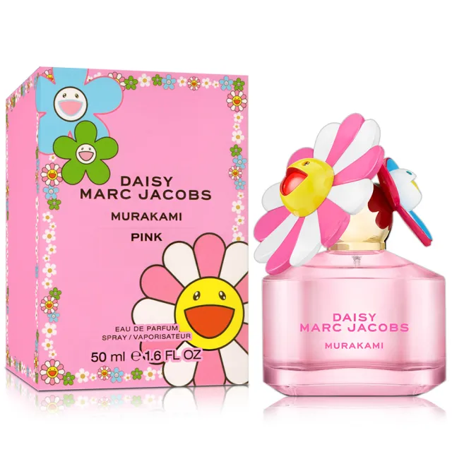 【MARC JACOBS】Marc Jacobs X 村上隆聯名 粉之柔夢女性淡香精限量版50ml(專櫃公司貨)