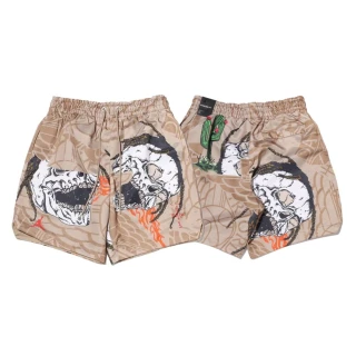 【NIKE 耐吉】Travis Scott x Air Jordan 6 短褲 骷髏印花 CZ0167-247