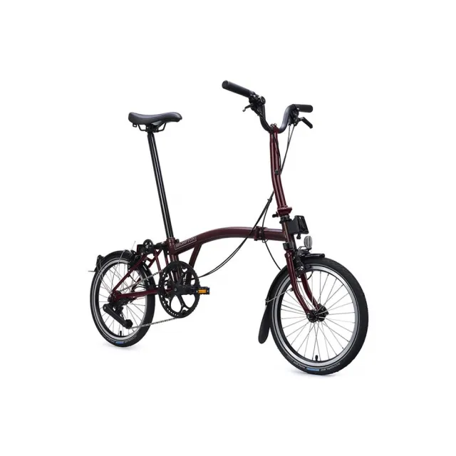 【Brompton】C Line 折疊車 - 2026 紫梅紅 - S把4速(B3BP-CLN-PR004N)