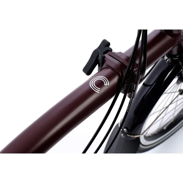 【Brompton】C Line 折疊車 - 2026 紫梅紅 - S把4速(B3BP-CLN-PR004N)