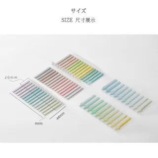 【德德小品集】箭頭便利貼 造型索引貼 240枚透明PET標籤 讀書筆記 重點指向標記 粉彩系 N次貼