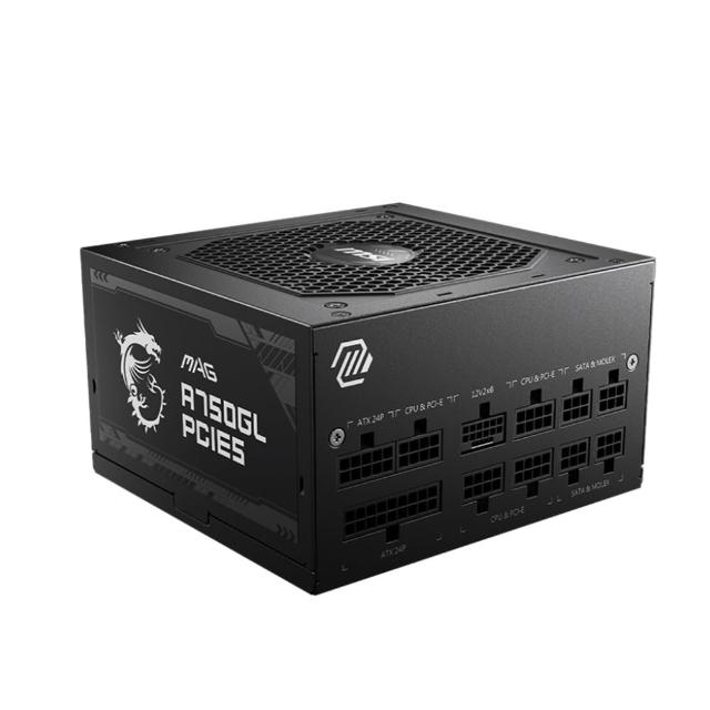 【MSI 微星】MAG A750BN PCIE5 III 銅牌 電源供應器