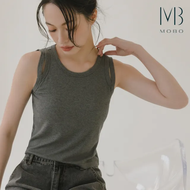 【MO-BO】M系列坑條挖洞BRA背心