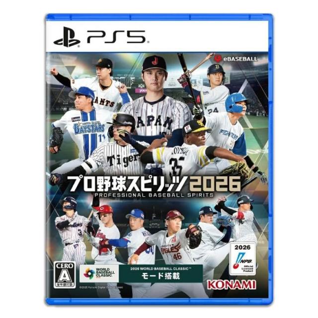 【SONY 索尼】預購7/16發售★PS5 職棒野球魂 2026 棒球（中日英文版）