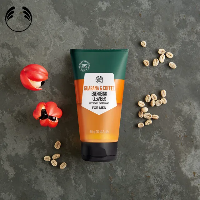 【THE BODY SHOP 美體小舖】男士綠咖啡活力洗面露-150ML