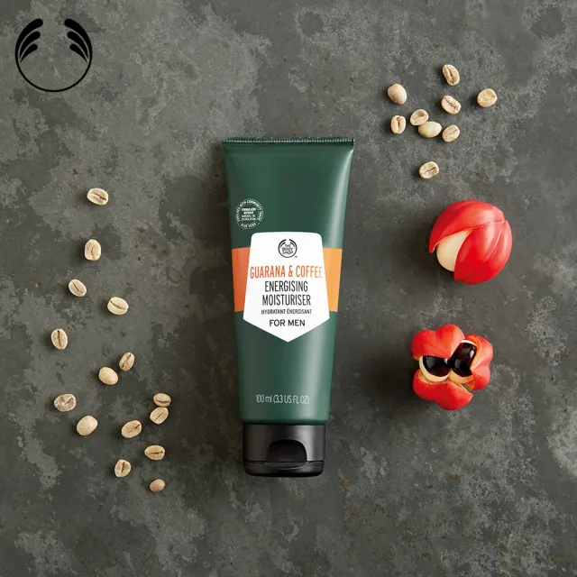 【THE BODY SHOP 美體小舖】男士綠咖啡活力潤膚乳-100ML(臉部乳液)