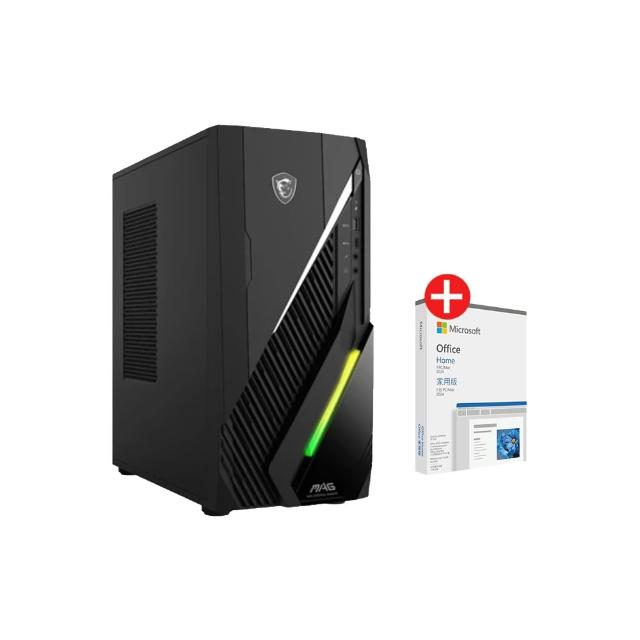 【MSI 微星】+Office2024★i5 RTX5060Ti-16G電競電腦(MAG Infinite E1/i5-12400F/16G/1TB SSD/W11H)