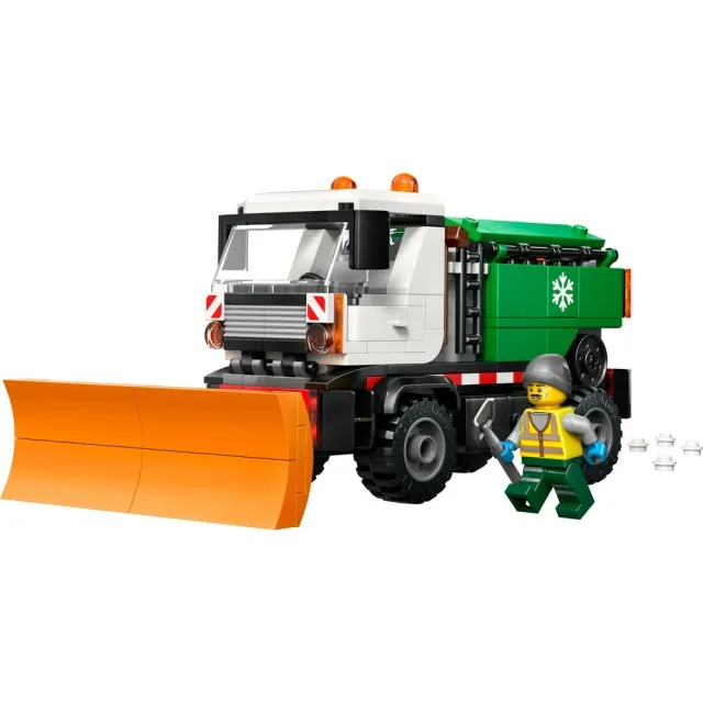 【LEGO 樂高】城市系列 60490 除雪車(玩具車 創意力遊戲 積木 兒童玩具)