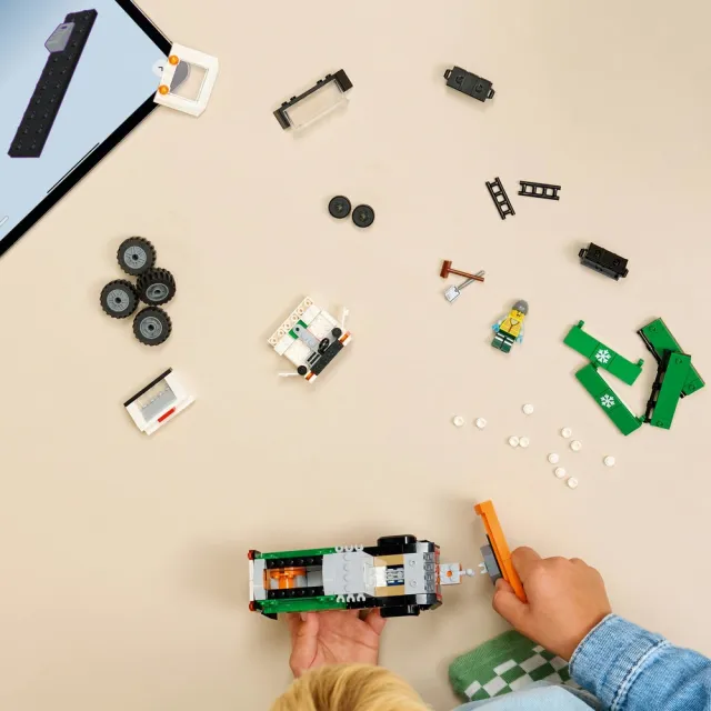【LEGO 樂高】城市系列 60490 除雪車(玩具車 創意力遊戲 積木 兒童玩具)
