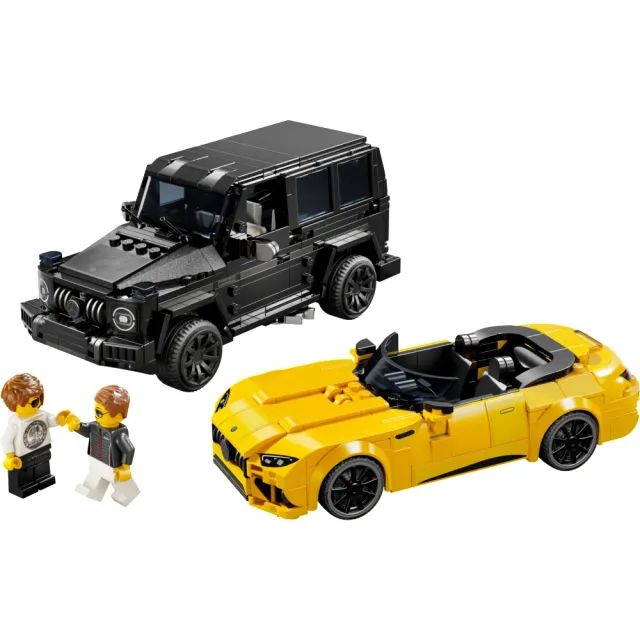【LEGO 樂高】極速賽車系列 76924 Mercedes-AMG G 63 和 Mercedes-AMG SL 63(賓士 跑車 擺設 禮物)