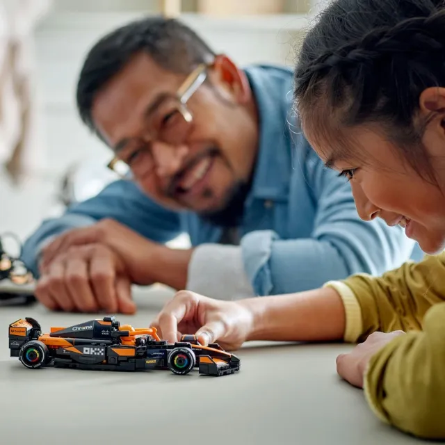 【LEGO 樂高】極速賽車系列 77251 McLaren F1Team MCL38 賽車(一級方程式 麥拉倫 兒童玩具 跑車模型)